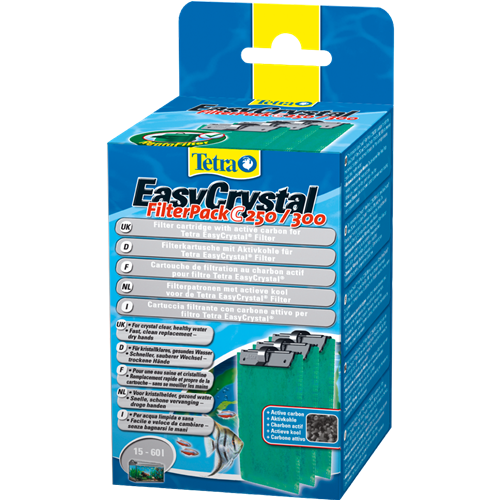 Tetra EasyCrystal Filter Pack C 250 / 300 mit Aktivkohle - 3 Stück 