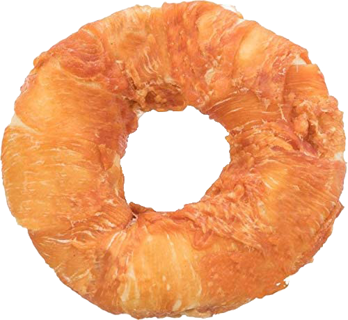 6x TRIXIE Filled Chicken Chewing Ring - 65 g 