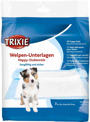3x TRIXIE Hygiene-Unterlage Nappy - 40 x 60 cm / 7 Stk. 