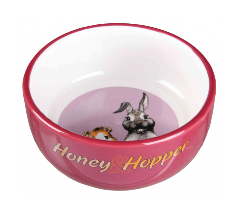 TRIXIE Keramiknapf - 250ml - Honey & Hopper 