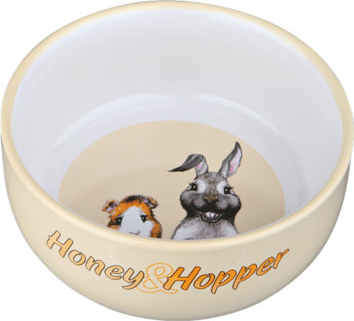 TRIXIE Keramiknapf - 250ml - Honey & Hopper 