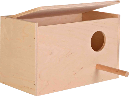 TRIXIE Nistkasten - Holz 21×13×12cm / 4cm 