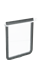 TRIXIE Ersatzklappe für Freilauftür - 14,5 × 15,5 cm 