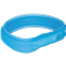 TRIXIE Flash Leuchtband USB - blau - L / XL (70 cm) 