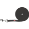 TRIXIE Schleppleine gummiert - 10 m x 1,5 cm - schwarz 
