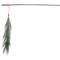 TRIXIE Spielangel mit künstlicher Pfauenfeder - 47 cm 