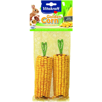 Vitakraft Nager Snack Golden Corn Maiskolben 2er-Pack 