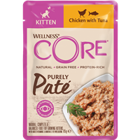 Wellness CORE Purely Paté Kitten - 85 g - Huhn & Thunfisch 