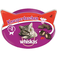 Whiskas Knuspertaschen - 60 g