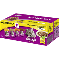 Whiskas Multipack in Gelee - 40 x 100 g