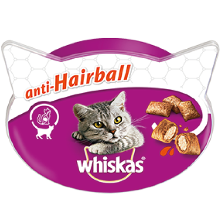 8x Whiskas Anti-Hairball - 8 x 60 g 