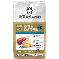 Wildsterne Ente & Kartoffel Senior - 15 kg 