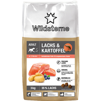Wildsterne Lachs & Kartoffel Adult - 3 kg 