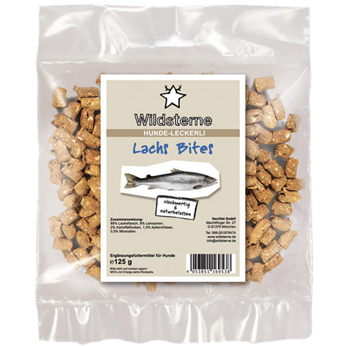Wildsterne Bites - 125 g - Lachs 