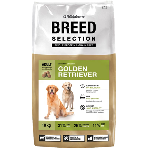 Wildsterne Breed Selection - Golden Retriever - 10 kg 