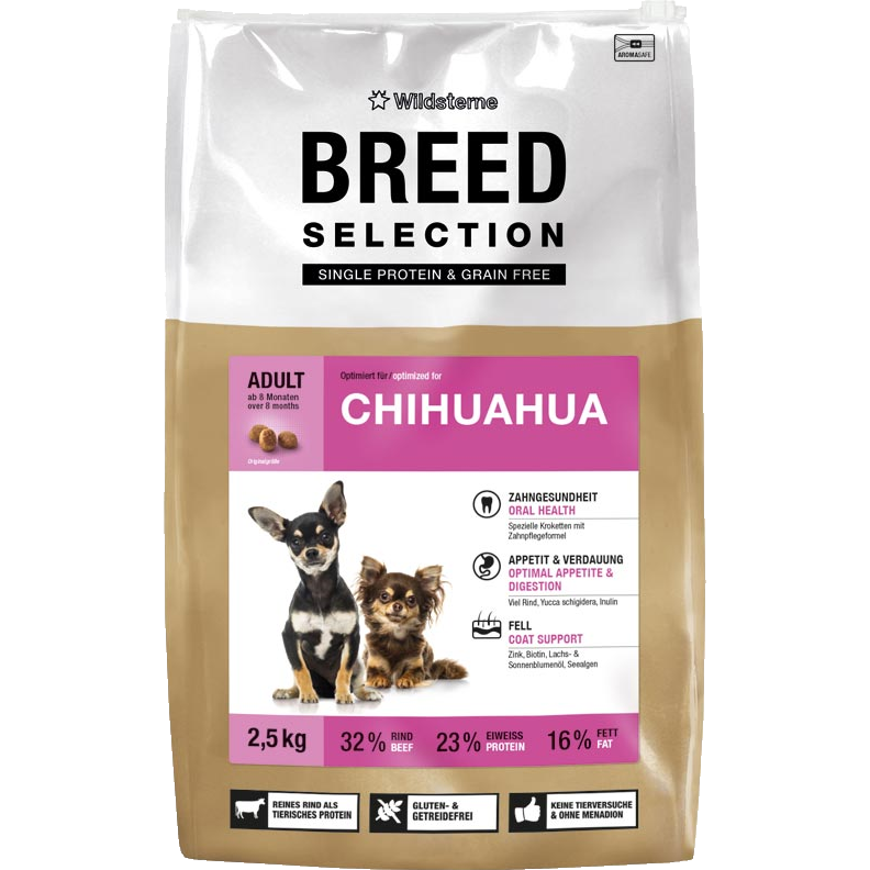 Wildsterne Breed Selection - Adult Chihuahua - 2,5 kg 