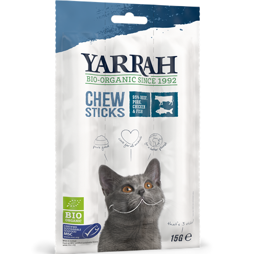 Yarrah Bio Chewsticks grainfree - 15 g 