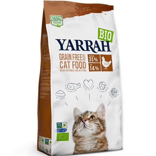 Yarrah Bio - Huhn & Fisch grainfree - 800 g 
