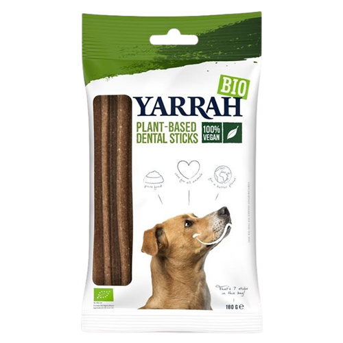 12x Yarrah Bio Pflanzliche Dental Sticks - 180 g 